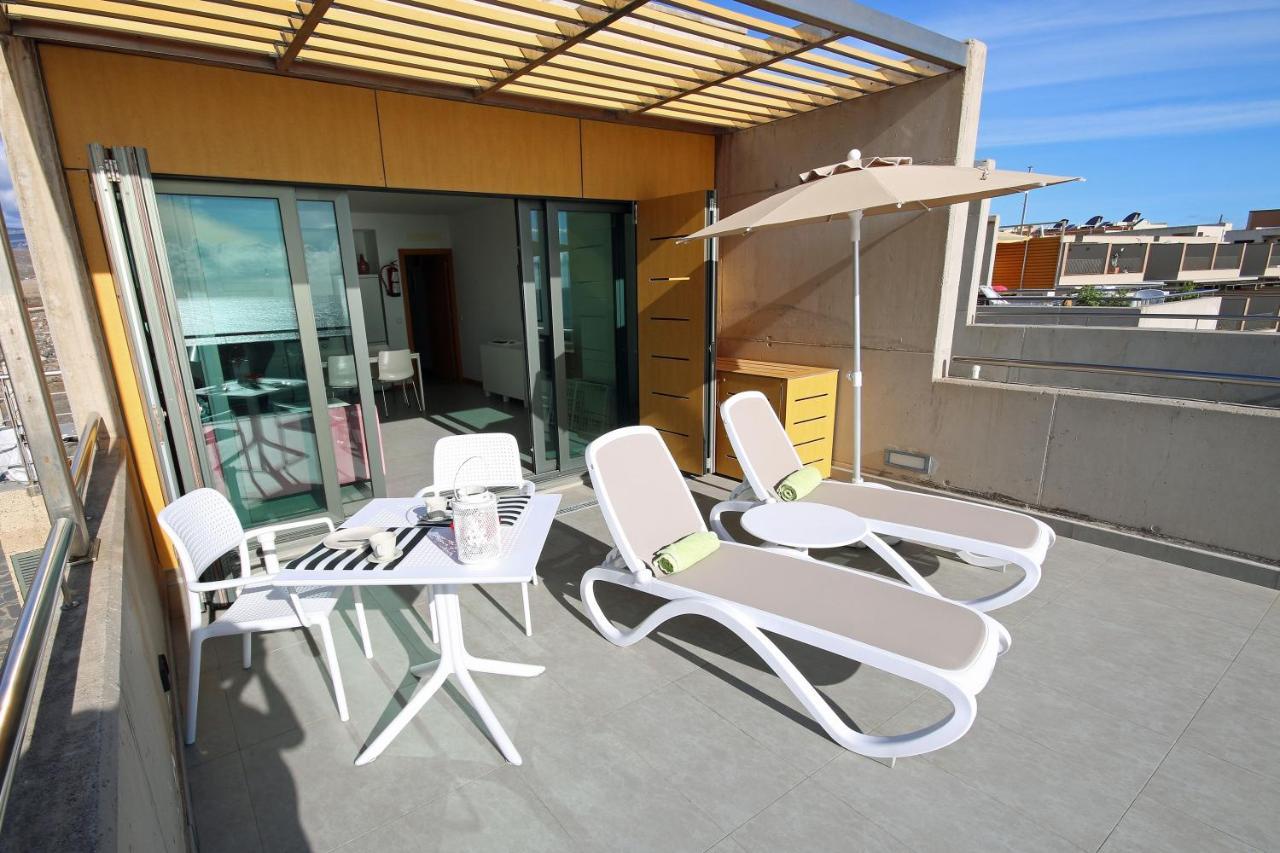 Los Balos 29 By Rentmedano Top Level, Spectacular Ocean Views, Parking, Wifi El Medano  Exterior photo